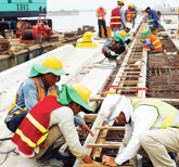 Cảng container trung tâm Sài Gòn xây dựng xong 500m cầu cảng, đón tàu 50.000 tấn