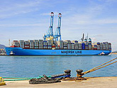 Maersk chọn HAROPA cho ghé cảng đầu tiên của tàu container lớn nhất thế giới