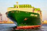 Evergreen bắt đầu đến Cảng Felixstowe