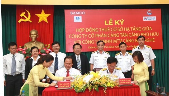 Tân Cảng Sài Gòn hợp tác với Cảng Bến Nghé trong dự án TÂN CẢNG - PHÚ HỮU 