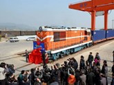 Trung Quốc khai trương dịch vụ chở hàng bằng đường sắt tới châu Âu