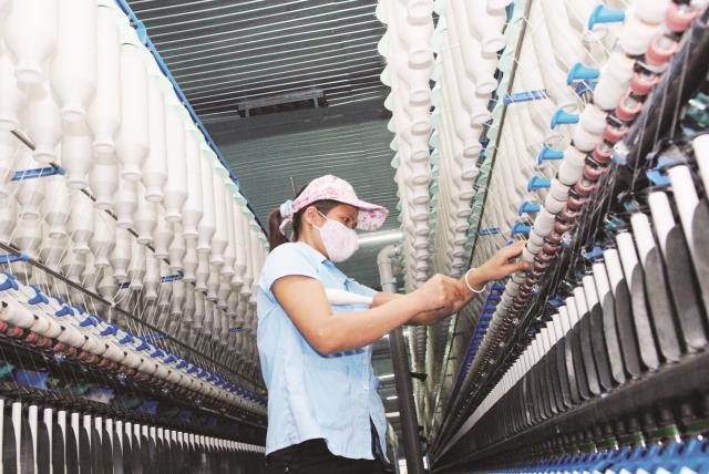 Dệt sợi tăng tốc 