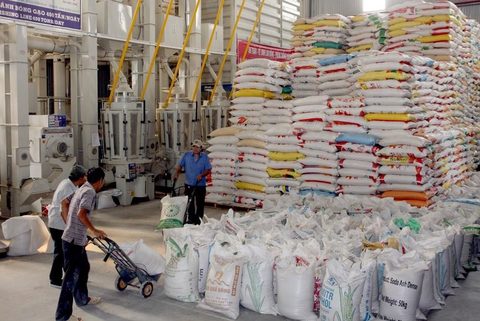 Over one million tonnes of rice left over