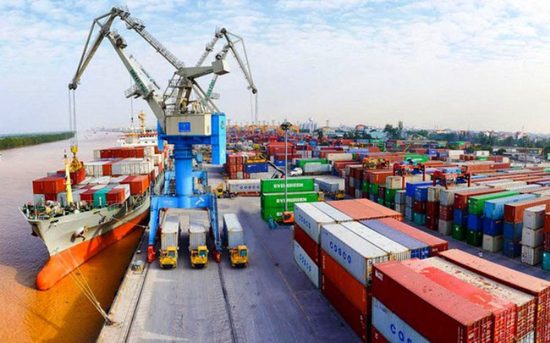 Tổng kim ngạch xuất, nhập khẩu hàng hóa ước đạt hơn 108 tỷ USD