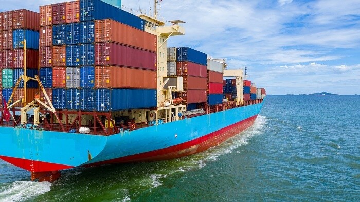 Giá cước vận tải biển Châu Á - Bắc Mỹ trở lại mức năm 2019